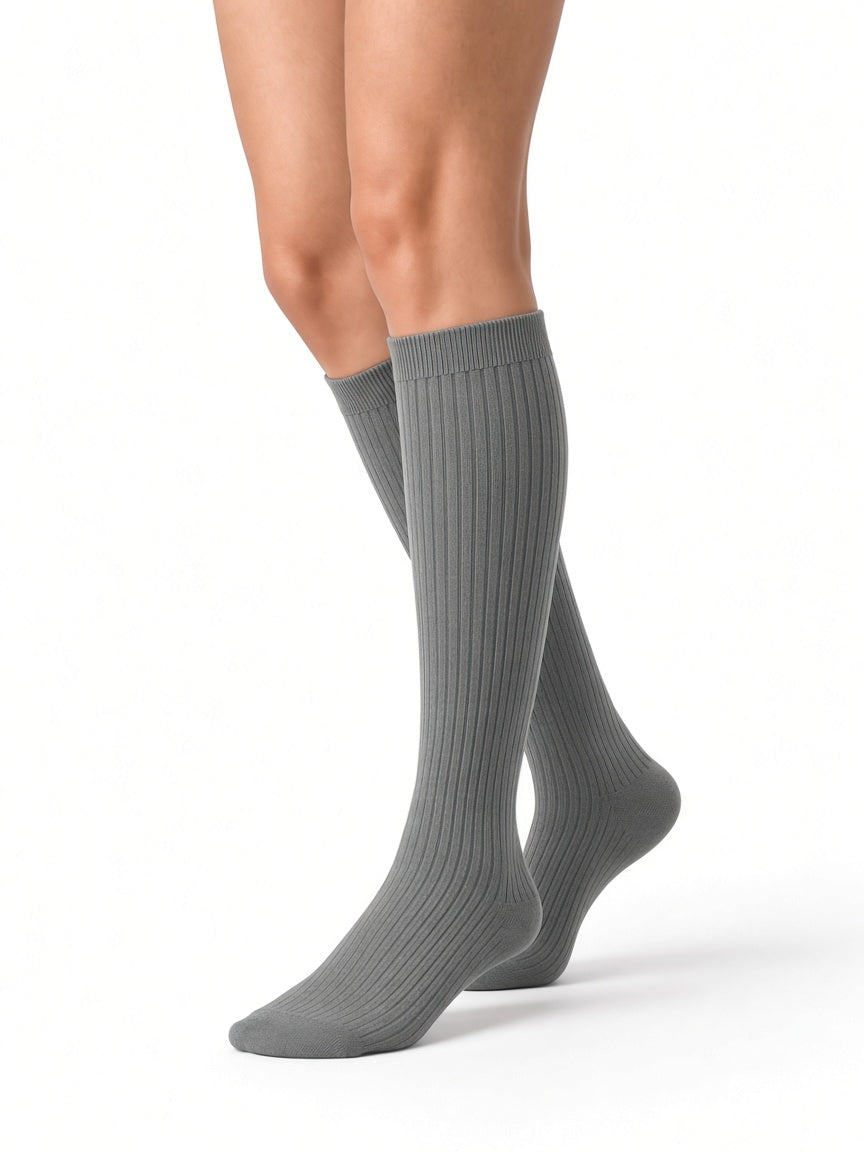 bamboo-compression-socks Essential Gray