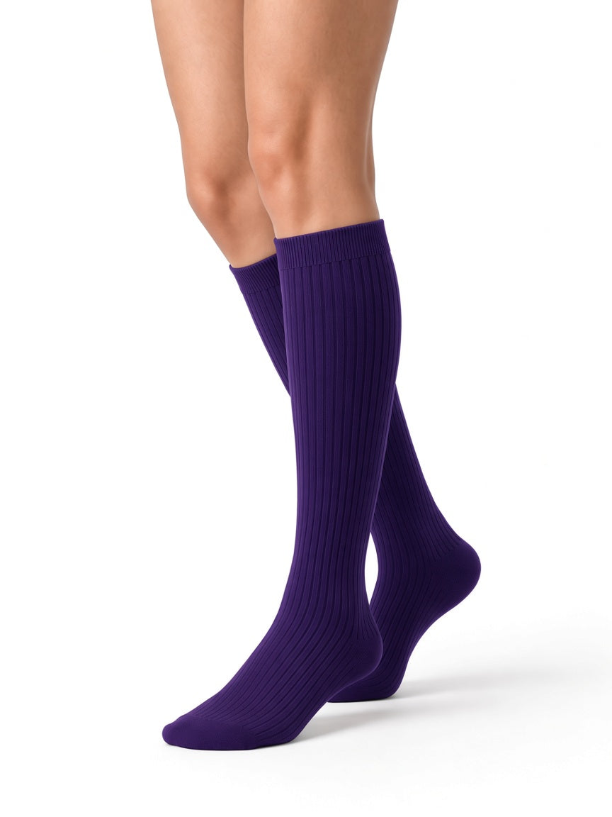 bamboo-compression-socks Deep Purple