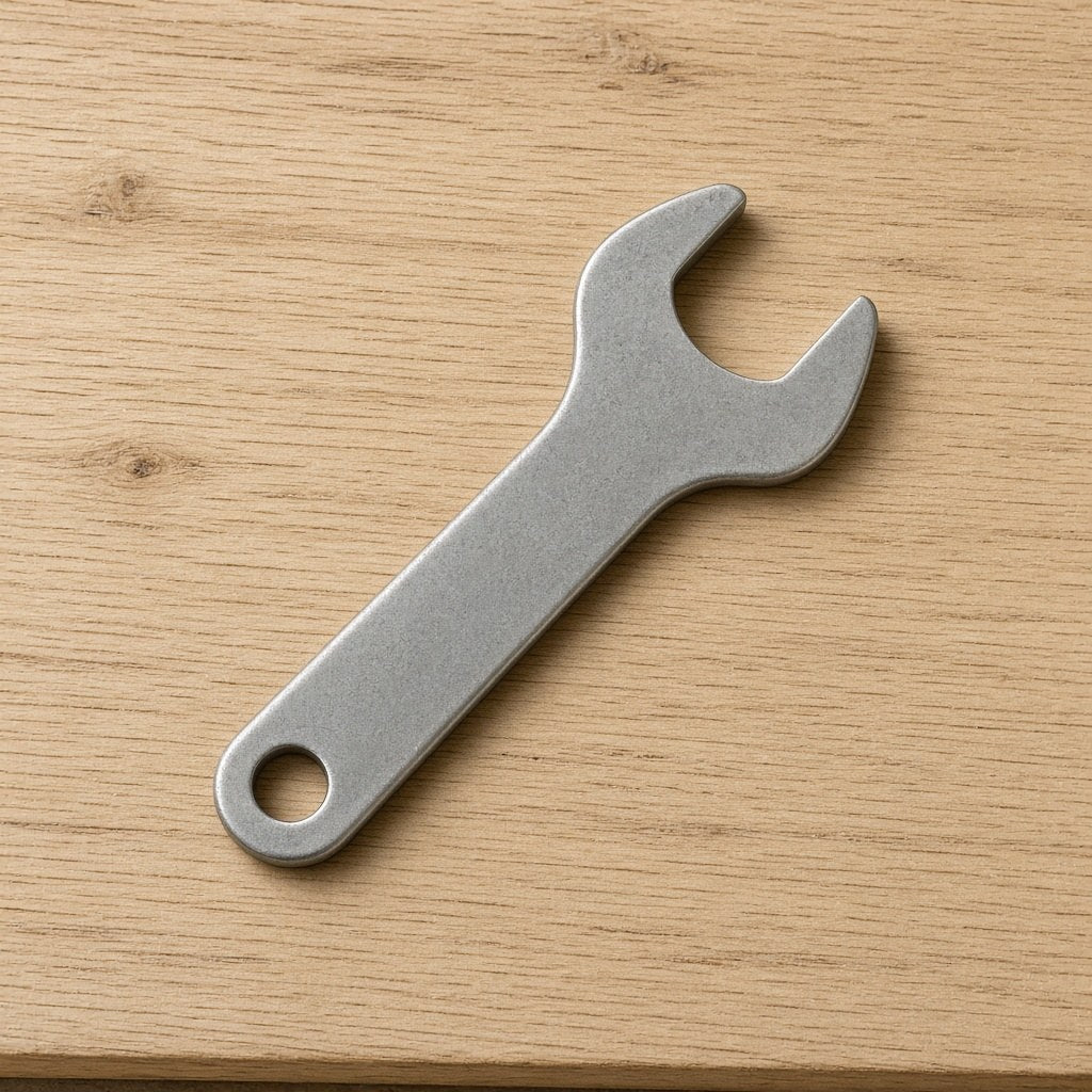 Steel headset spanner