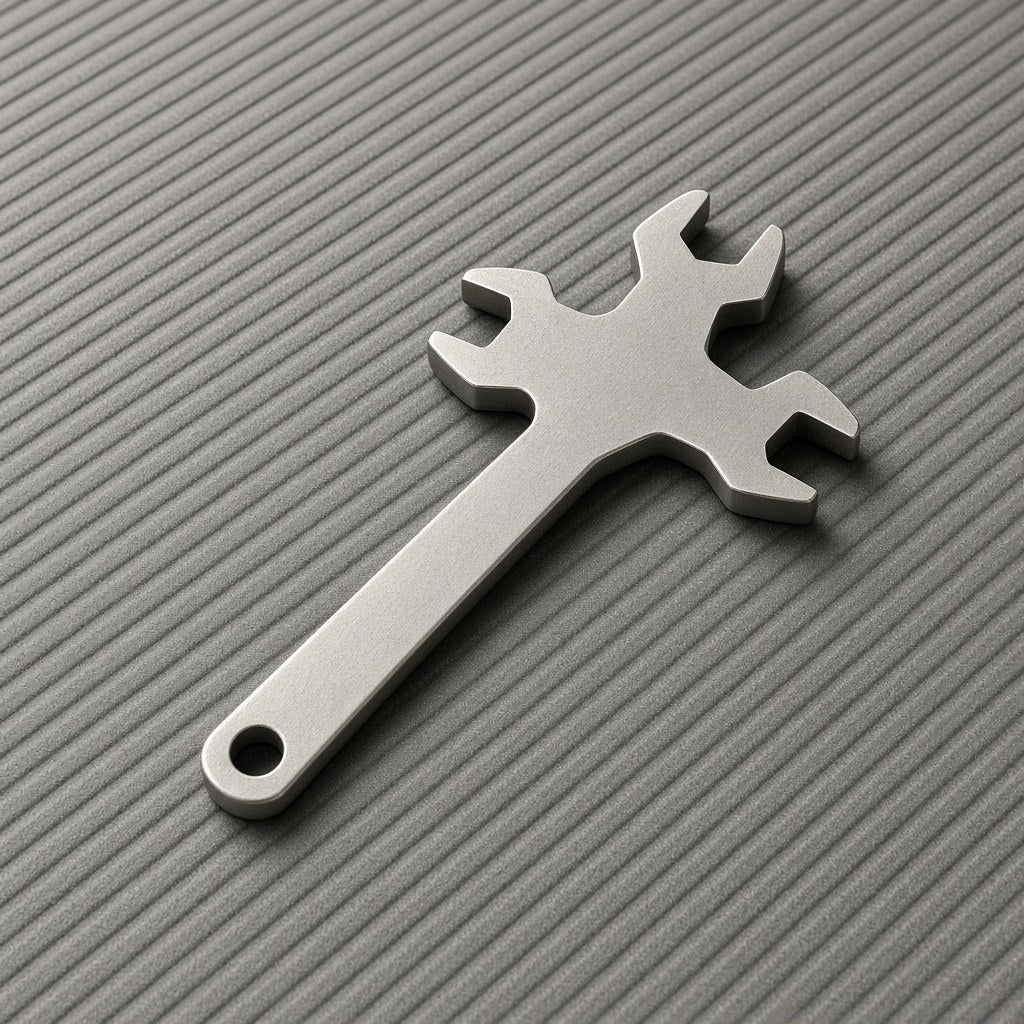 Steel spoke wrench